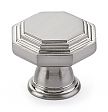 Emtek Transitional Heritage 1-1/4" (32mm) Midvale Cabinet Knob (Satin Nickel)