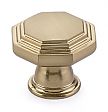Emtek Transitional Heritage 1-1/4" (32mm) Midvale Cabinet Knob (Satin Brass)