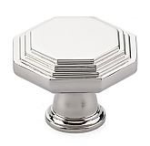 Emtek Transitional Heritage 1-3/4" (44mm) Midvale Cabinet Knob (Polished Nickel)