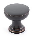 Emtek Transitional Heritage 1-1/4" (32mm) Overland Cabinet Knob (Oil Rubbed Bronze)