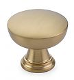 Emtek Transitional Heritage 1-3/4" (44mm) Overland Cabinet Knob (Satin Brass)