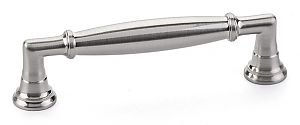 Emtek Transitional Heritage 3-1/2" (89mm) Center-to-Center Westwood Cabinet Pull (Satin Nickel)