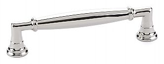 Emtek Transitional Heritage 4" (102mm) Center-to-Center Westwood Cabinet Pull (Polished Nickel)