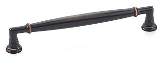 Emtek Transitional Heritage 6" (152mm) Center-to-Center Westwood Cabinet Pull (Oil Rubbed Bronze)