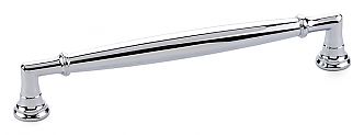 Emtek Transitional Heritage 6" (152mm) Center-to-Center Westwood Cabinet Pull (Polished Chrome)