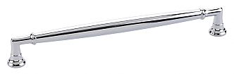 Emtek Transitional Heritage 8" (203mm) Center-to-Center Westwood Cabinet Pull (Polished Chrome)