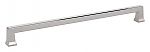 Emtek Art Deco 10" (254mm) Center-to-Center Alexander Cabinet Pull (Polished Nickel)
