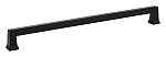 Emtek Art Deco 10" (254mm) Center-to-Center Alexander Cabinet Pull (Flat Black)