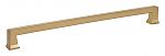 Emtek Art Deco 10" (254mm) Center-to-Center Alexander Cabinet Pull (Satin Brass)