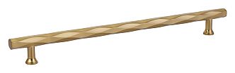 Emtek Art Deco 10" (254mm) Center-to-Center Tribeca Cabinet Pull (Satin Brass)