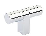 Emtek Select 3-1/8" (79mm) T-Knob Smooth Cabinet Knob (Polished Chrome)