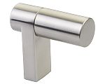 Emtek Select 1-1/2" (38mm) Smooth Cabinet Finger Pull (Satin Nickel)