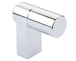 Emtek Select 2" (51mm) Smooth Cabinet Finger Pull (Polished Chrome)