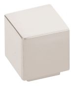 Emtek Modern Rectangular 1" (25mm) Allerton Cabinet Knob (Satin Nickel)
