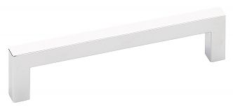 Emtek Modern Rectangular 10" (254mm) Center-to-Center Warwick Cabinet Pull (Polished Chrome)