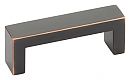 Emtek Modern Rectangular 4" (102mm) Center-to-Center Keaton Cabinet Pull (Oil Rubbed Bronze)
