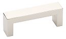 Emtek Modern Rectangular 6" (152mm) Center-to-Center Keaton Cabinet Pull (Polished Nickel)