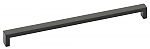 Emtek Modern Rectangular 18" (457mm) Center-to-Center Keaton Appliance Pull (Flat Black)