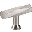Emtek Art Deco 2" (51mm) Tribeca Cabinet T-Knob (Satin Nickel)