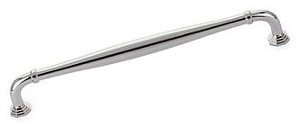 Emtek Transitional Heritage 12" (305mm) Center-to-Center Blythe Appliance Pull (Polished Nickel)