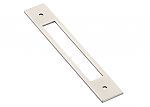 Emtek Modern 5" (128mm) Center-to-Center Backplate for Pulls (Satin Nickel)