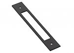 Emtek Modern 5" (128mm) Center-to-Center Backplate for Pulls (Flat Black)