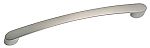 Hafele Decorative 5" (128mm) Center-to-Center Cabinet Pull (Matte Nickel)