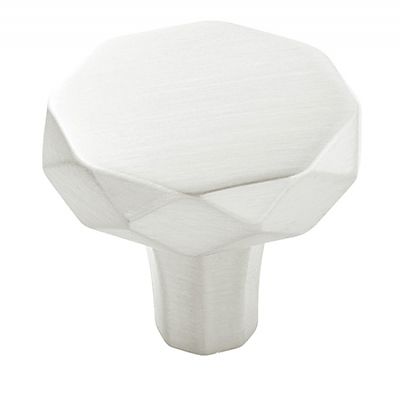 Hickory Hardware Karat 1-1/4" (32mm) Cabinet Knob (Satin Nickel)