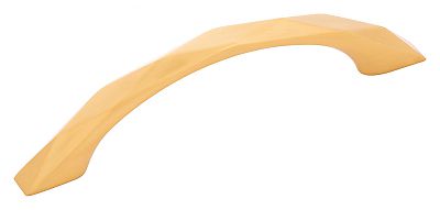 Hickory Hardware Karat 3-3/4" (96mm) Center-to-Center Cabinet Pull (Brushed Golden Brass)