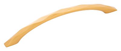 Hickory Hardware Karat 6-5/16" (160mm) Center-to-Center Cabinet Pull (Brushed Golden Brass)