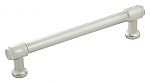 Hickory Hardware Piper 5" (128mm) Center-to-Center Cabinet Pull (Satin Nickel)