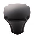 Hickory Hardware Veranda 1-1/8" (29mm) Cabinet Knob (Matte Black)