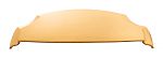 Hickory Hardware Veranda 3" (76mm) Center-to-Center or 3-3/4" (96mm) Center-to-Center Cabinet Cup Pull (Brushed Golden Brass)