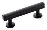 Hickory Hardware Woodward 3" (76mm) Center-to-Center Cabinet Pull (Matte Black)