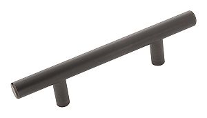 Hickory Hardware 3" (76mm) Center-to-Center Cabinet Bar Pull - 5-1/2" (140mm) Overall Length (Vintage Bronze)