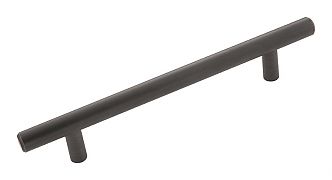 Hickory Hardware 5" (128mm) Center-to-Center Cabinet Bar Pull - 7-3/8" (187mm) Overall Length (Vintage Bronze)