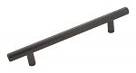 Hickory Hardware 5" (128mm) Center-to-Center Cabinet Bar Pull - 7-3/8" (187mm) Overall Length (Vintage Bronze)