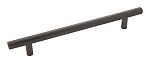 Hickory Hardware 6-5/16" (160mm) Center-to-Center Cabinet Bar Pull - 8-5/8" (219mm) Overall Length (Vintage Bronze)