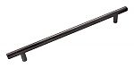 Hickory Hardware 8-13/16" (224mm) Center-to-Center Cabinet Bar Pull - 11-1/8" (283mm) Overall Length (Brushed Black Nickel)