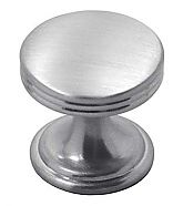 CLOSEOUT SPECIAL! - Hickory Hardware American Diner 1" (25mm) Cabinet Knob (Satin Nickel)