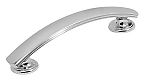 Hickory Hardware American Diner 3-3/4" (96mm) Center-to-Center Cabinet Pull (Polished Chrome)