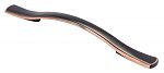 Hickory Hardware Euro-Contemporary 5" (128mm) Center-to-Center Cabinet Pull (Oil Rubbed Bronze)