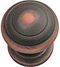 Hickory Hardware Zephyr 1" (25mm) Cabinet Knob (Oil-Rubbed Bronze Highlighted)