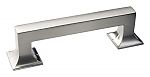 Hickory Hardware Studio 3-3/4" (96mm) Center-to-Center Cabinet Pull (Stainless Steel)