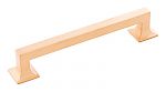 Hickory Hardware Studio 6-5/16" (160mm) Center-to-Center Cabinet Pull (Brushed Golden Brass)