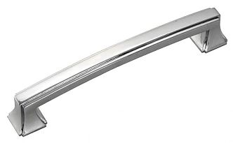 Hickory Hardware Bridges 5" (128mm) Center-to-Center Cabinet Pull (Chrome)
