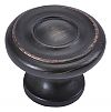 Hickory Hardware Williamsburg 1-1/4" (32mm) Cabinet Knob (Vintage Bronze)
