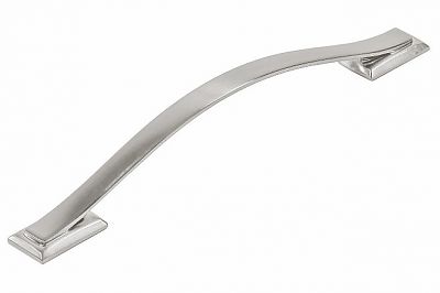 Hickory Hardware Dover 6-5/16" (160mm) Center-to-Center Cabinet Pull (Satin Nickel)