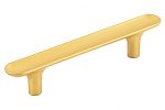 Hickory Hardware Maven 3-3/4" (96mm) Center-to-Center Cabinet Pull (Brushed Golden Brass)