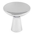 Hickory Hardware Maven 2-5/16" (59mm) Cabinet Knob/Hook (Polished Chrome)